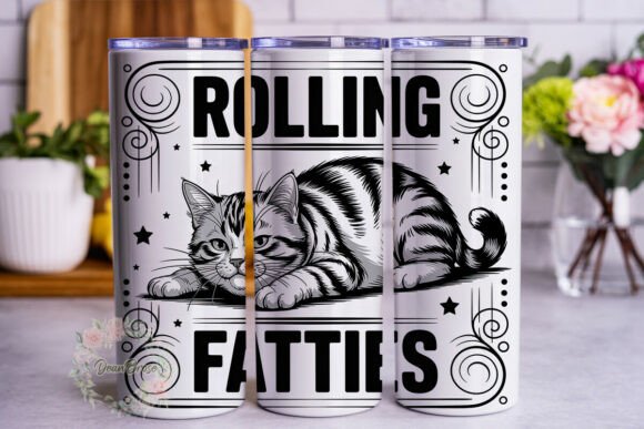 Chubby Cat Rolling Fatties 20oz Tumbler